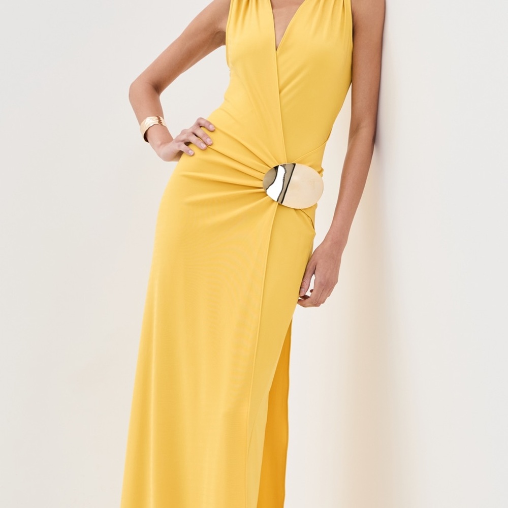 Silvia tcherassi Yellow Maxi Dress